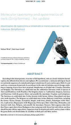 Molecular taxonomy and systematics of owls (Strigiformes) - An update