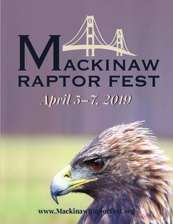 RAPTOR FEST M ackinaw - April 5-7, 2019 - Mackinaw Raptor Fest