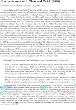 Comments on Smith, Zidar and Zwick (2020) - Gabriel Zucman