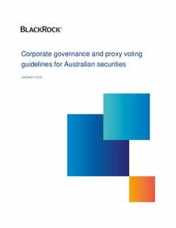 Corporate governance and proxy voting guidelines for Australian securities