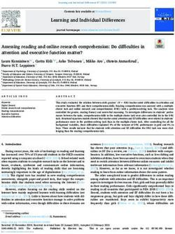 Learning And Individual Differences Learning And Individual Differences