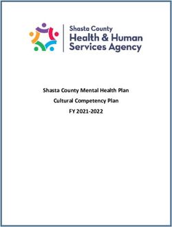 Shasta County Mental Health Plan Cultural Competency Plan - FY 2021-2022