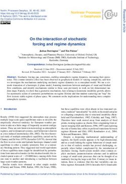 On the interaction of stochastic forcing and regime dynamics