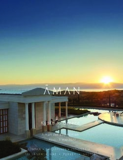 Kyoto to Greece Aman Jet Expedition - 17 April - 3 May 2022 JAPAN PHILIPPINES INDONESIA - Aman Resorts