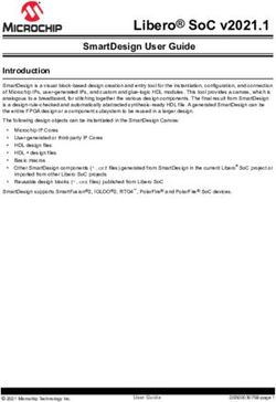 LIBERO SOC V2021.1 - MICROSEMI