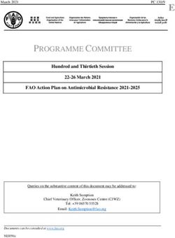 E - Food and Agriculture ...