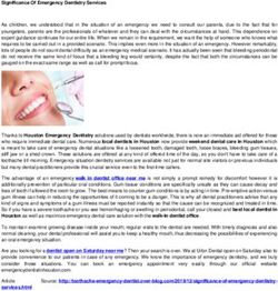 Significance Of Emergency Dentistry Services