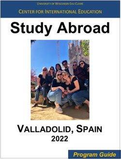 Study Abroad - VALLADOLID, SPAIN 2022 - UWEC Study Abroad + Immersions