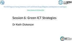 Session 6: Green ICT Strategies - Dr Keith Dickerson ITU CITET Regional Training Workshop on ICT and Climate Change Mitigation and Adaptation in ...