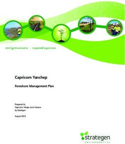 Capricorn Yanchep Foreshore Management Plan - City of Wanneroo