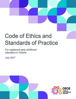For registered early childhood educators in Ontario July 2017 - College of Early ...
