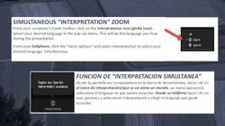 SIMULTANEOUS "INTERPRETATION" ZOOM - Migrant Clinicians ...