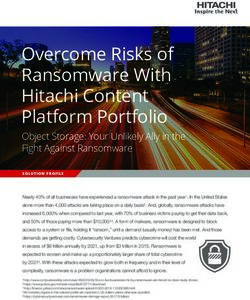 Overcome Risks of Ransomware With Hitachi Content Platform Portfolio - Hitachi ...
