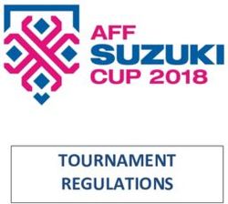 TOURNAMENT REGULATIONS - AFF - The Official Website ...