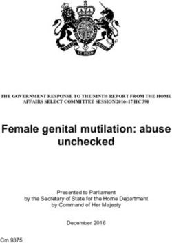 Female genital mutilation: abuse unchecked
