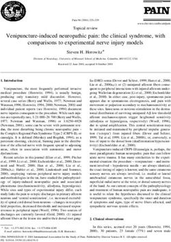 Venipuncture-induced neuropathic pain: the clinical syndrome, with comparisons to experimental nerve injury models