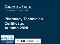 Pharmacy Technician Certificate: Autumn 2020 - Columbus ...