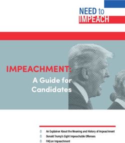 IMPEACHMENT: A Guide for Candidates - Need to Impeach