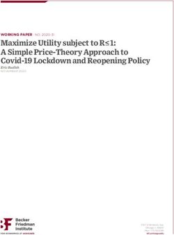 Maximize Utility subject to R 1: A Simple Price-Theory Approach to Covid-19 Lockdown and Reopening Policy - Eric Budish