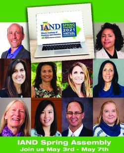 IAND Spring Assembly Join us May 3rd - May 7th - Illinois Academy of Nutrition and ...