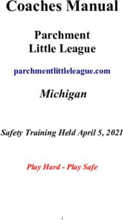 Coaches Manual Parchment Little League - Michigan - cloudfront.net