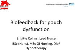 Biofeedback for pouch dysfunction - Brigitte Collins, Lead Nurse BSc (Hons), MSc GI Nursing, Dip/ Hypnotherapy