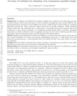 Necessity of ventilation for mitigating virus transmission quantified simply - arXiv.org