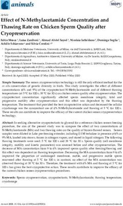 Effect of N-Methylacetamide Concentration and Thawing Rate on Chicken Sperm Quality after Cryopreservation