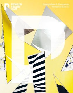 Undergraduate & Postgraduate Prospectus 2016/ 17 - Plymouth ...