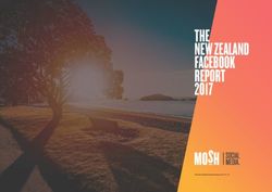 THE NEW ZEALAND FACEBOOK REPORT 2017 - Mosh Social Media