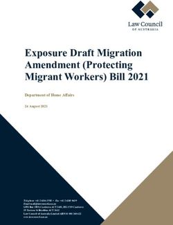 Exposure Draft Migration Amendment (Protecting Migrant Workers) Bill 2021 - Law Council of Australia