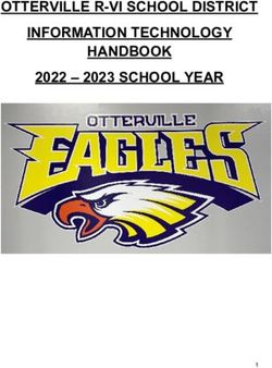 OTTERVILLE R-VI SCHOOL DISTRICT INFORMATION TECHNOLOGY HANDBOOK 2022 - 2023 SCHOOL YEAR