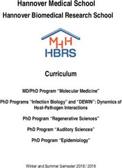 Hannover Medical School - Hannover Biomedical Research School - Medizinische Hochschule Hannover