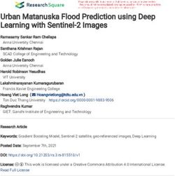 Urban Matanuska Flood Prediction using Deep Learning with Sentinel-2 Images