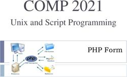 COMP 2021 Unix and Script Programming - PHP Form - GitHub Pages