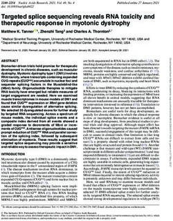 Targeted splice sequencing reveals RNA toxicity and therapeutic response in myotonic dystrophy
