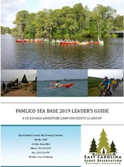 PAMLICO SEA BASE 2019 LEADER'S GUIDE - A CO-ED HIGH ADVENTURE CAMP FOR SCOUTS 13 AND UP - netdna-ssl.com