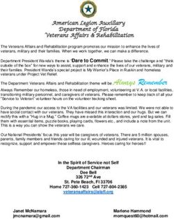 American Legion Auxiliary Department of Florida Veterans Affairs & Rehabilitation - American ...