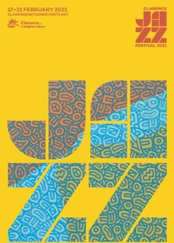 17-21 FEBRUARY 2021 CLARENCEARTSANDEVENTS.NET - Clarence Arts & Events