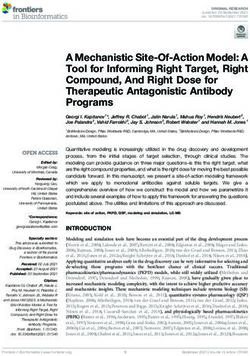 A Mechanistic Site-Of-Action Model: A Tool for Informing Right Target, Right Compound, And Right Dose for Therapeutic Antagonistic Antibody Programs