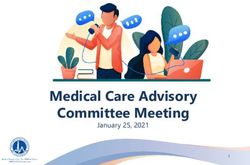 MEDICAL CARE ADVISORY COMMITTEE MEETING - JANUARY 25, 2021 - MYFLORIDA.COM