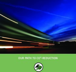 OUR PATH TO CO -REDUCTION - august ...