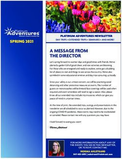 A MESSAGE FROM THE DIRECTOR - Barrington Bank & Trust