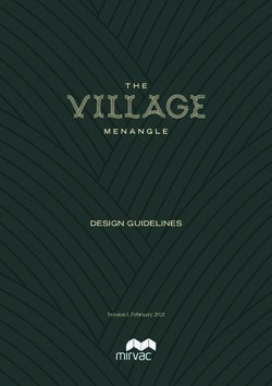 DESIGN GUIDELINES Version 1, February 2021 - Mirvac