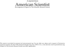 American Scientist A reprint from
