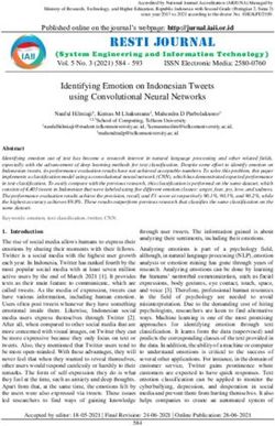 RESTI journal - Jurnal RESTI