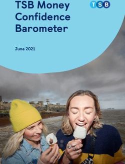 TSB Money Confidence Barometer - June 2021