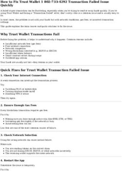 How to Fix Trust Wallet 1 802-733-4292 Transaction Failed Issue