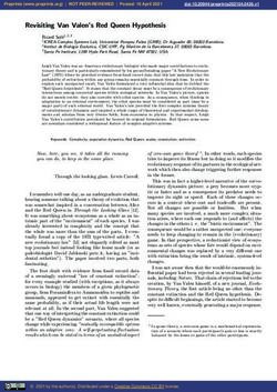 Revisiting Van Valen's Red Queen Hypothesis - Preprints.org