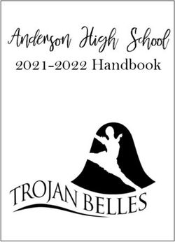 Anderson High School 2021-2022 Handbook - ANDERSON HIGH SCHOOL TROJAN ...